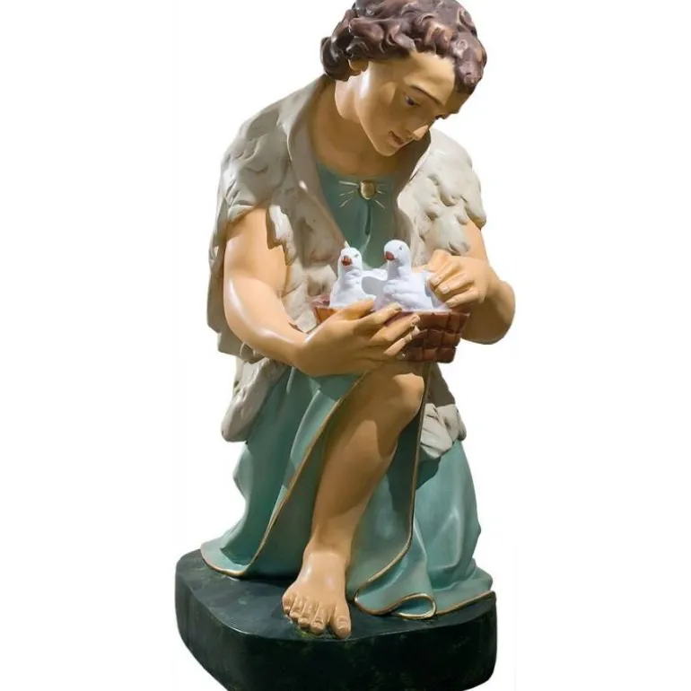 Articles Religieux JP statue berger pour crèche noël^ Crèches