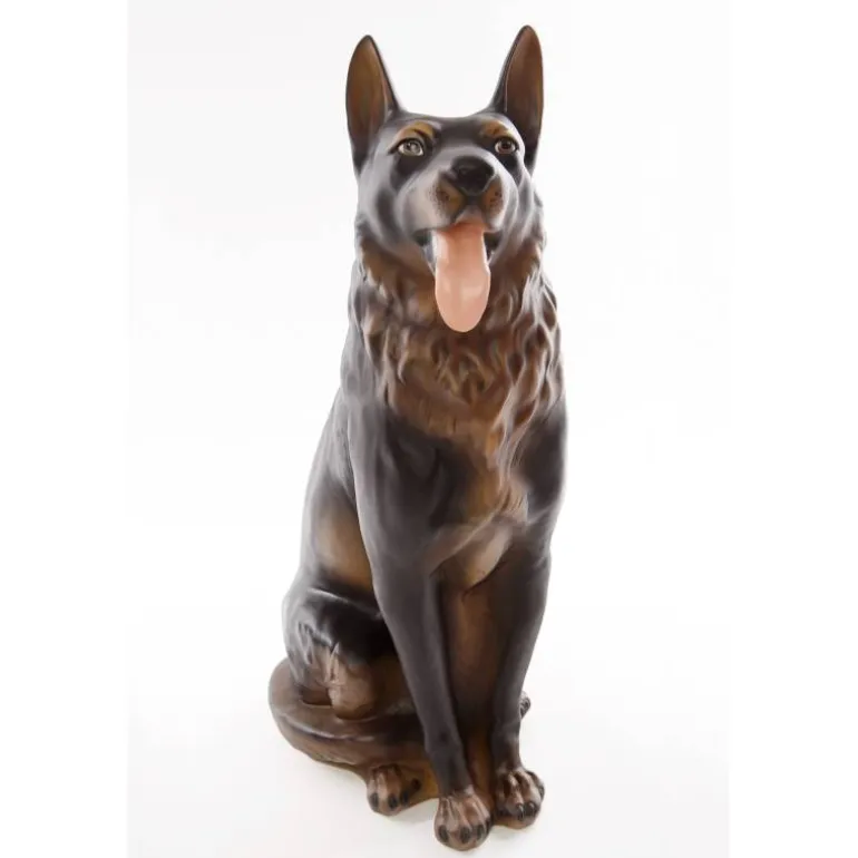 Articles Religieux JP statue chien pour crèche noël^ Crèches