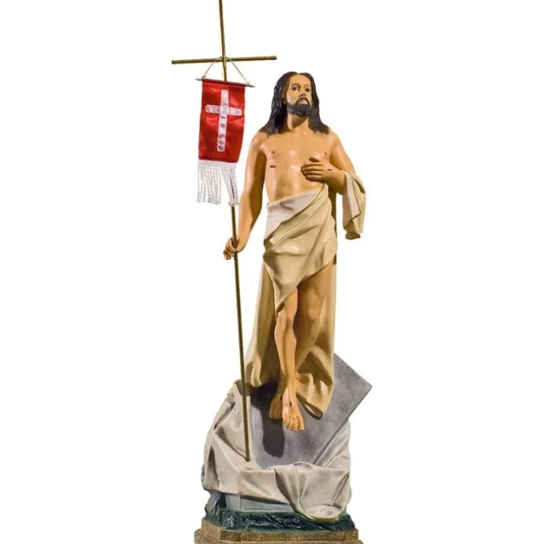 Articles Religieux JP statue jésus christ résurrection^ Jesus Christ