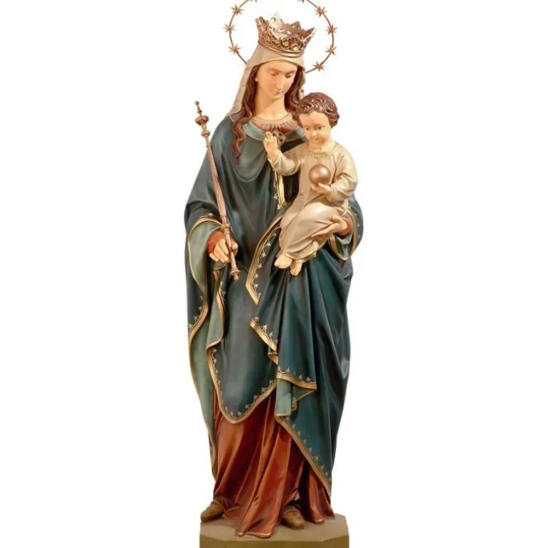 Articles Religieux JP statue mater dei avec jesus^ Sainte Marie