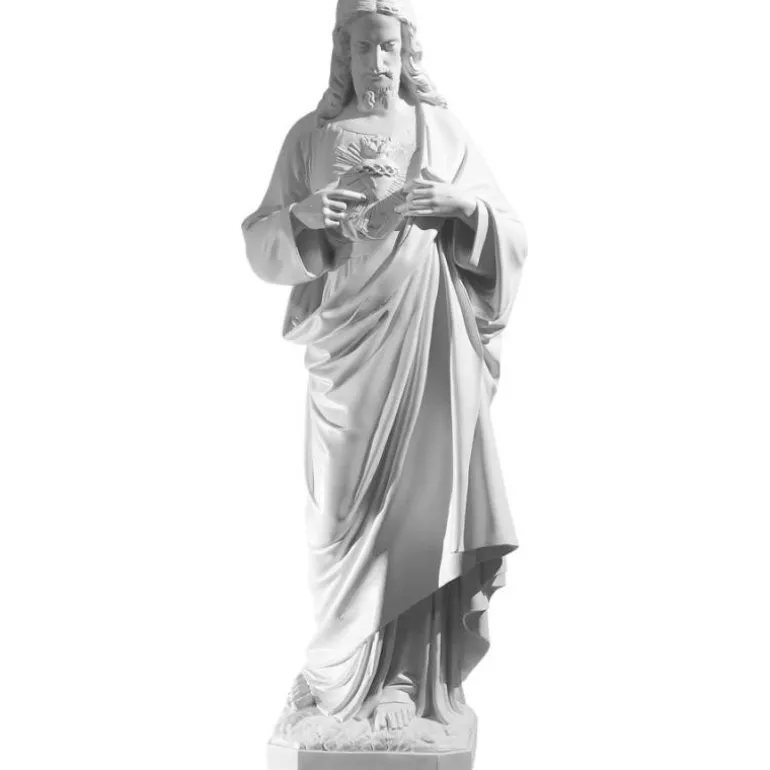 Articles Religieux JP statue multicolore Jésus Christ^ Jesus Christ