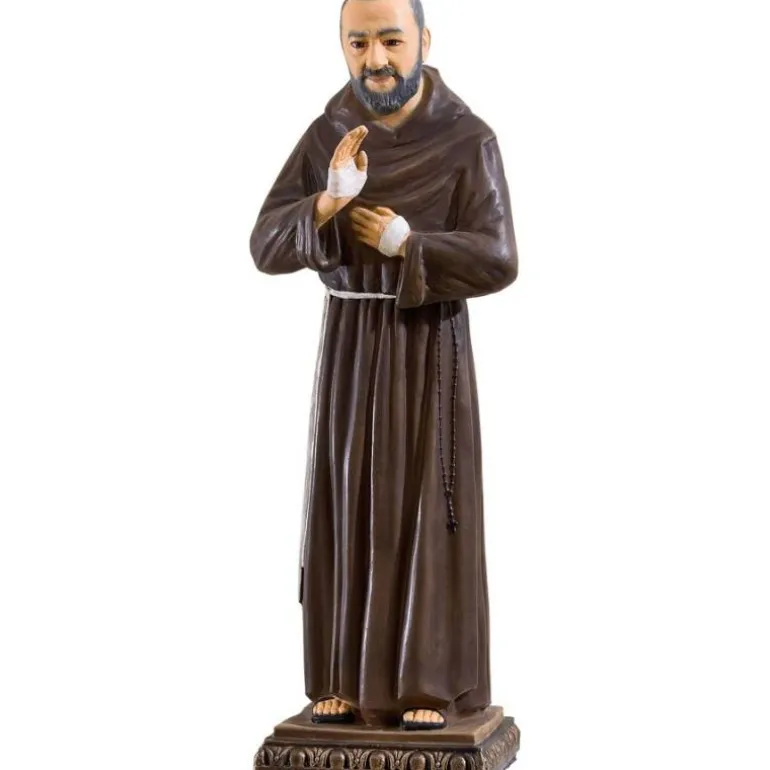 Articles Religieux JP Statue Padre Pio Stigmates^ Saints Patrons