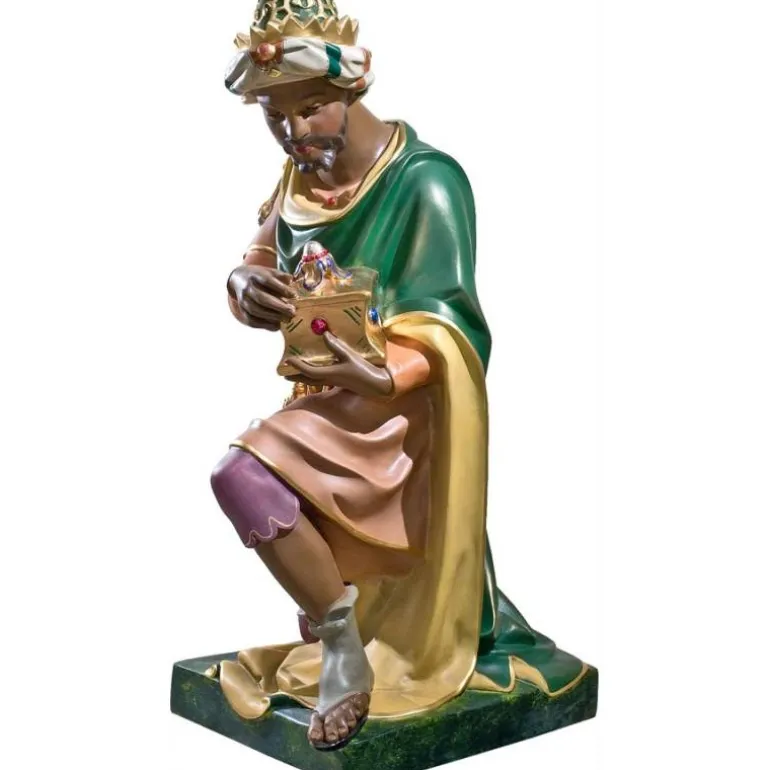 Articles Religieux JP statue roi pour crèche noêl^ Crèches