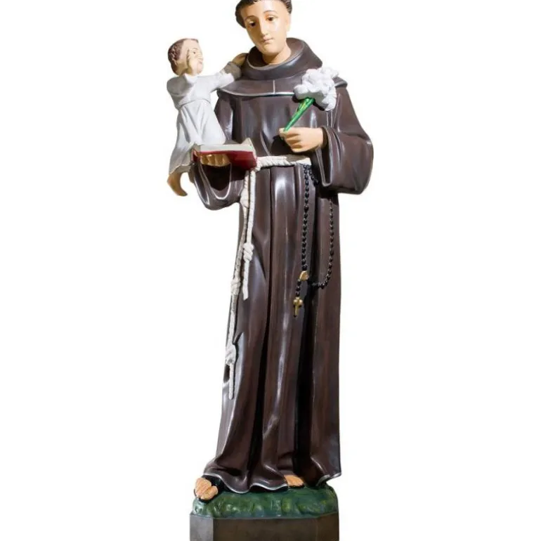Articles Religieux JP statue saint Antoine a Padoue^ Saints Patrons