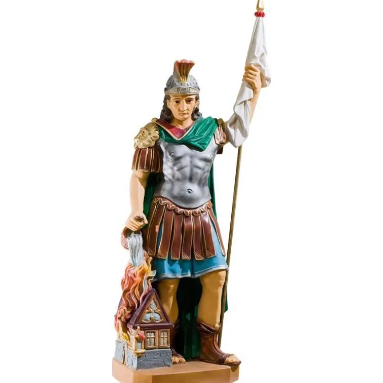 Articles Religieux JP Statue Saint Florian patron de Pompiers^ Saints Patrons