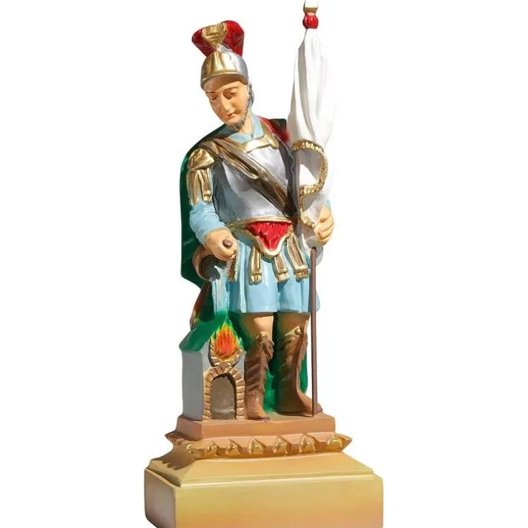 Articles Religieux JP statue saint Florian patron de pompiers^ Saints Patrons