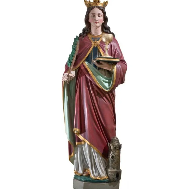 Articles Religieux JP statue sainte Barbara d'Héliopolis^ Saints Patrons