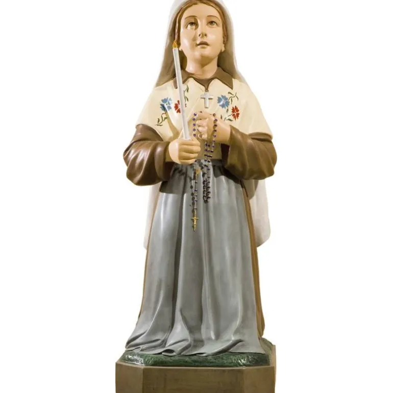 Articles Religieux JP statue sainte Bernadette Soubirous^ Saints Patrons