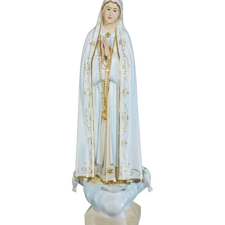Articles Religieux JP statue Sainte marie de fatima^ Sainte Marie