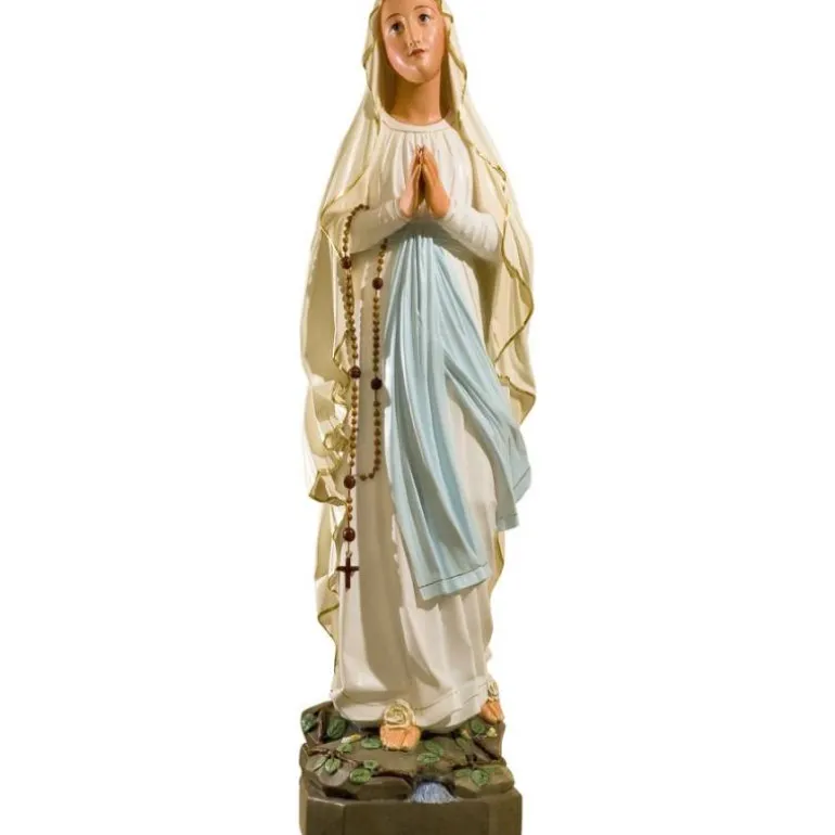 Articles Religieux JP statue sainte marie de lourdes^ Sainte Marie