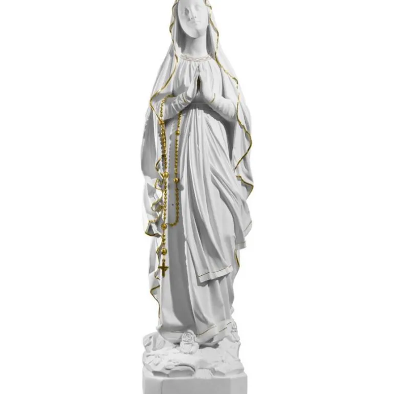 Articles Religieux JP statue sainte marie de lourdes^ Sainte Marie