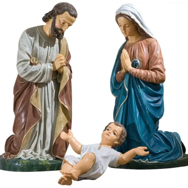Articles Religieux JP statues sainte famille pour crèche noël^ Noël | Saints Patrons