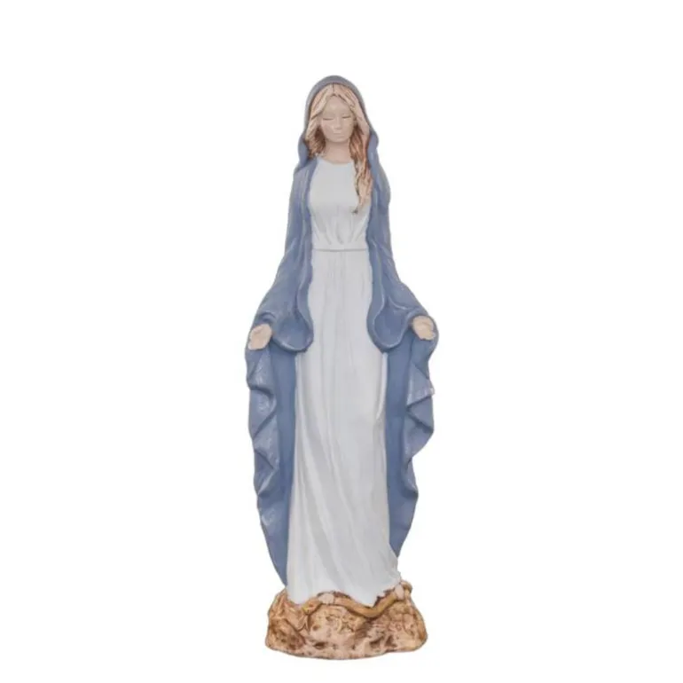 Articles Religieux JP Statuette Notre Dame du Rosaire 38 cm -^ Sainte Marie