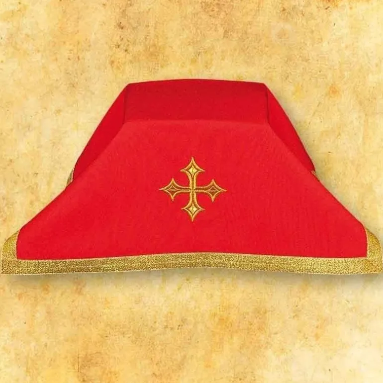Articles Religieux JP Voile de Calice - rouge -^ Voiles De Calice & Ostensoir