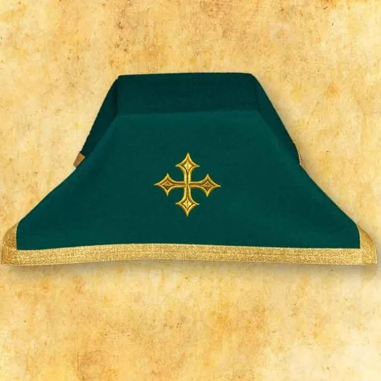 Articles Religieux JP Voile de Calice - vert -^ Voiles De Calice & Ostensoir