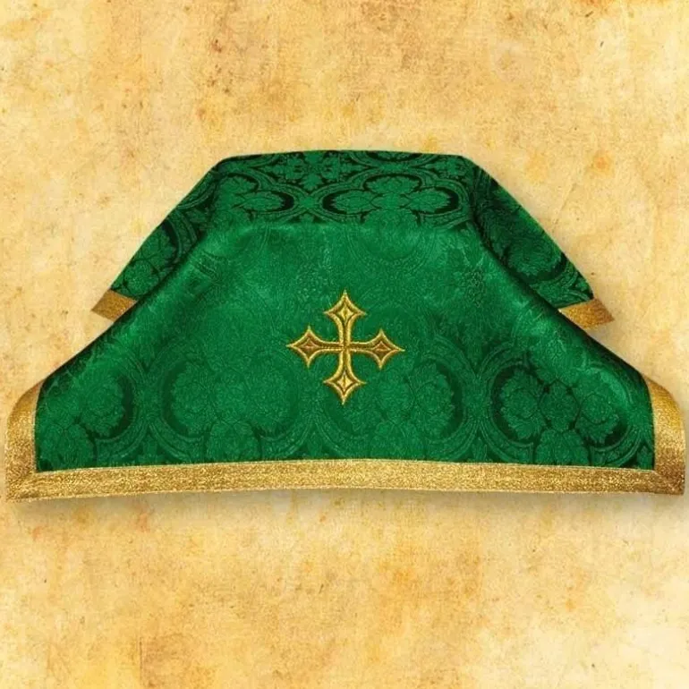 Articles Religieux JP Voile de Calice - vert -^ Voiles De Calice & Ostensoir