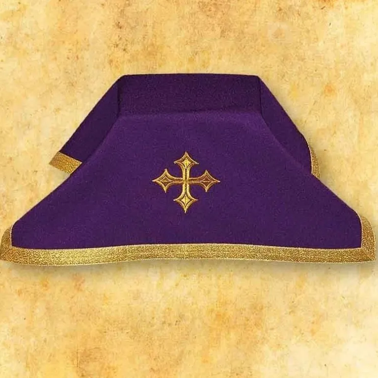 Articles Religieux JP Voile de Calice - violet -^ Voiles De Calice & Ostensoir