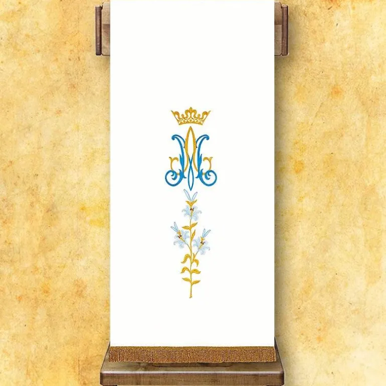 Articles Religieux JP Voile de lutrin - Mariale -^ Mariale