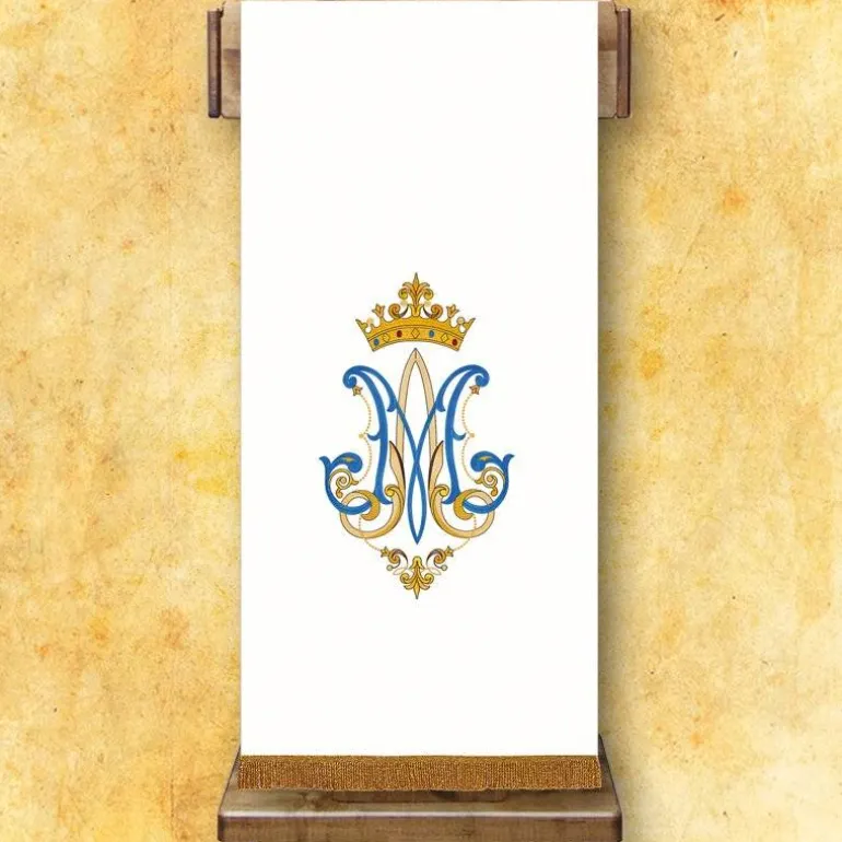 Articles Religieux JP Voile de lutrin - Mariale -^ Mariale