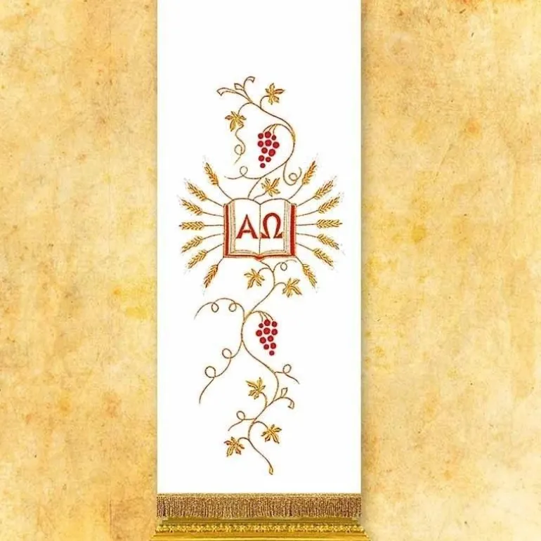 Articles Religieux JP Voile de lutrin Alfa & Omega - 15 -^ Pâques
