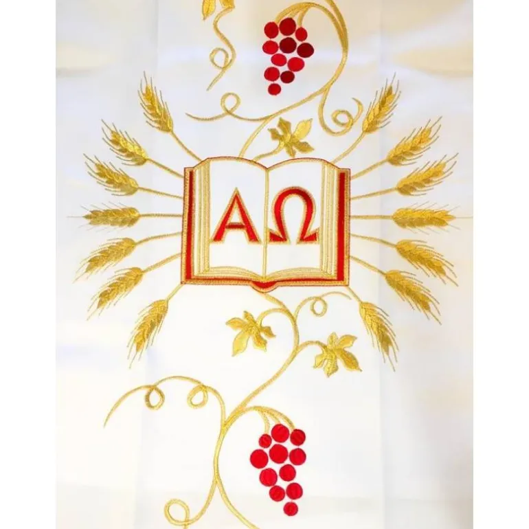Articles Religieux JP Voile de lutrin Alfa & Omega - 15 -^ Pâques