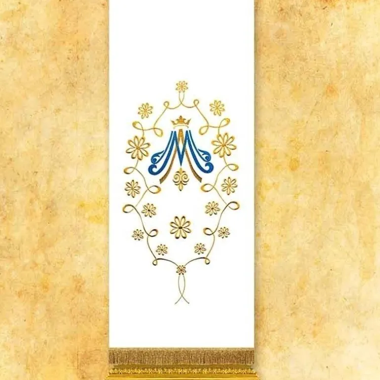 Articles Religieux JP Voile de lutrin Mariale 4 -^ Mariale