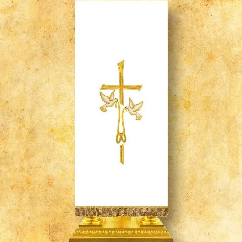 Articles Religieux JP voile de lutrin motif pour maraige^ Mariage
