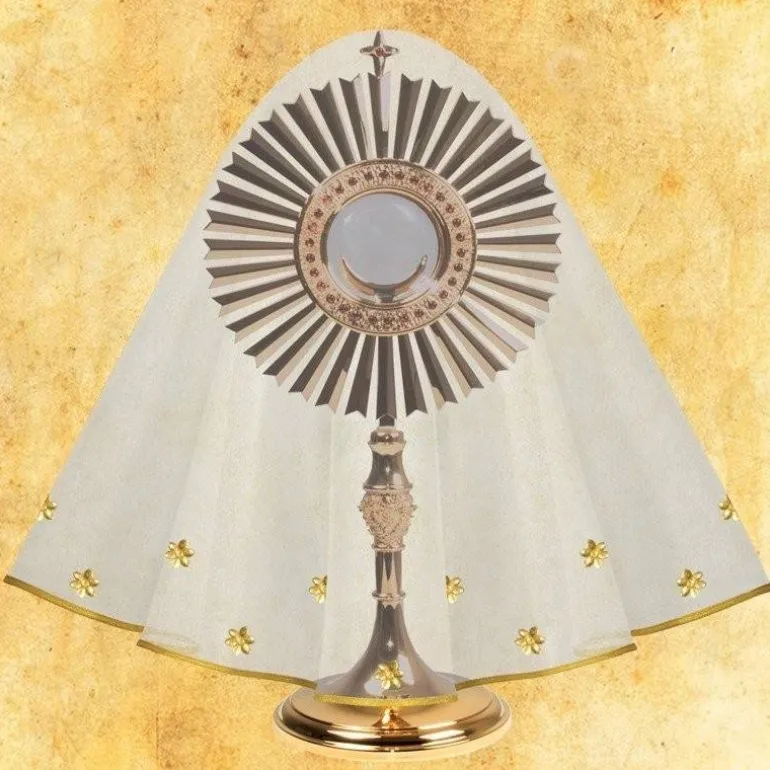 Articles Religieux JP Voile d'Ostensoir -^ Voiles De Calice & Ostensoir
