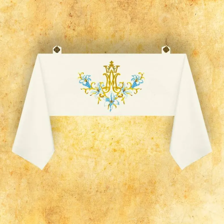 Articles Religieux JP Voile huméral Mariale -^ Voiles Humeral