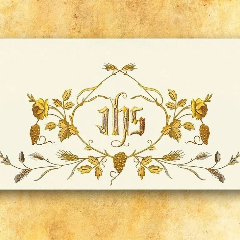 Articles Religieux JP voile liturgique pour messe magnificat^ Voiles Humeral